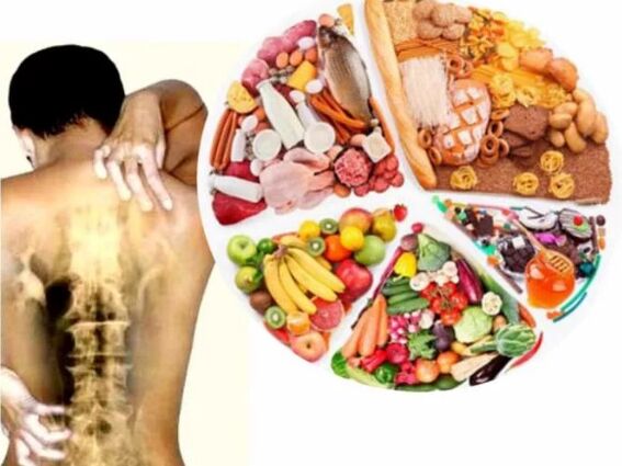 Dieta pentru osteochondroză